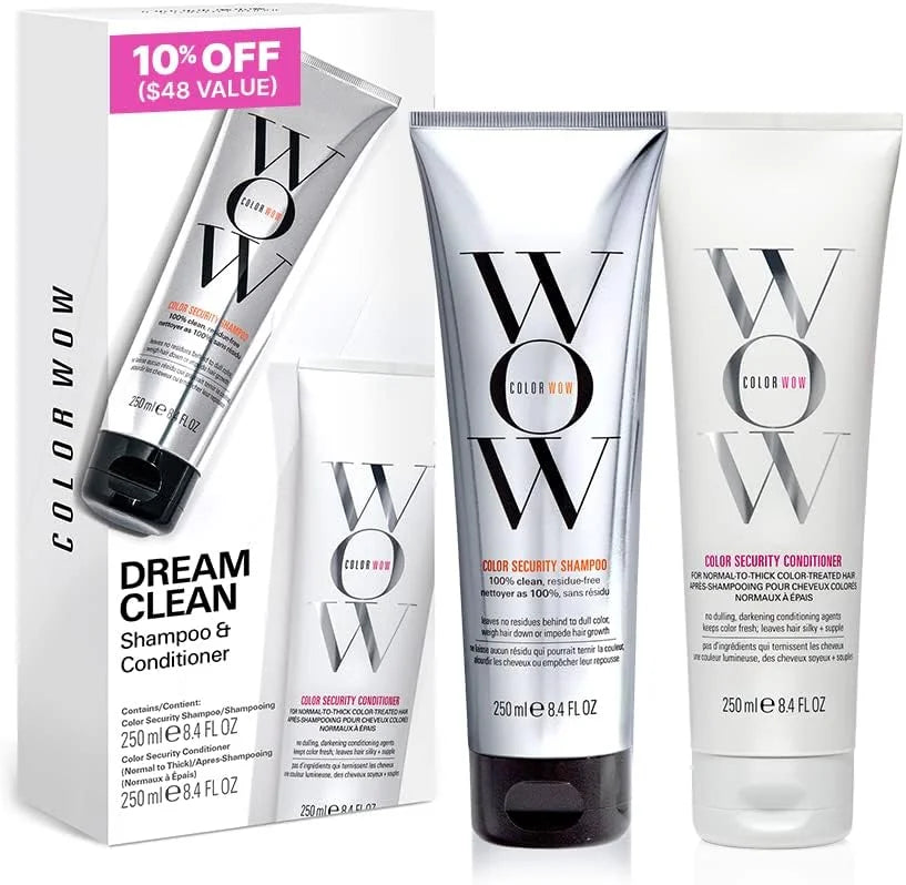 Color Wow Color Security Shampoo & Conditioner Duo (Fine to Normal) - 250ml Each