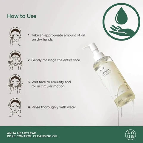 Anua - Heartleaf Pore Control Cleansing Oil