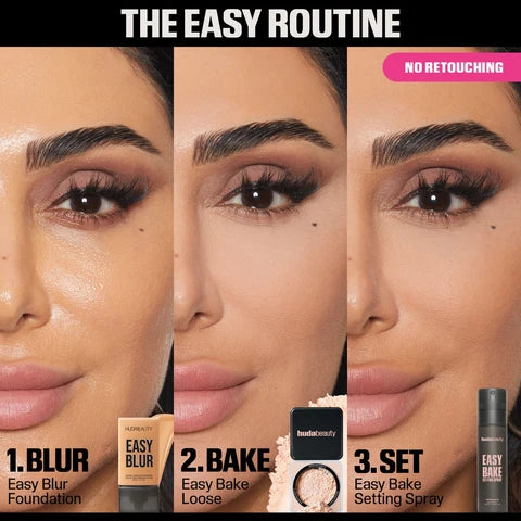 Huda Beauty Easy Bake Setting Spray with 16-Hour Wear - 100ml