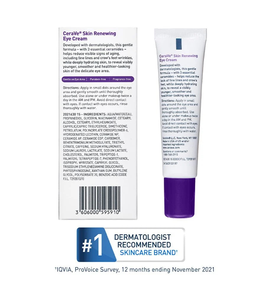 CeraVe Skin Renewing Eye Cream