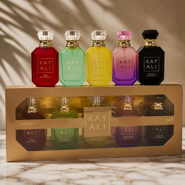 Kayali Discovery Set – 5-Piece Miniature Perfume Collection