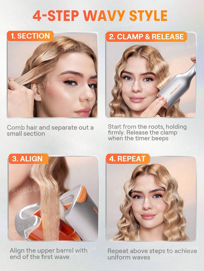 SHEGLAM Beach Babe Curling Iron - US 25mm Plug