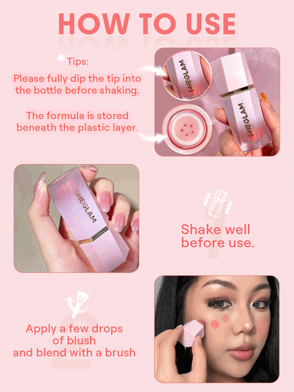 Color Bloom Liquid Blush Matte Finish-Birthday Suit
