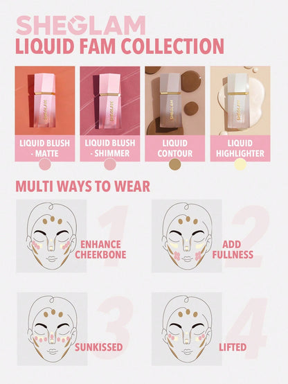 Color Bloom Liquid Blush Matte Finish-Birthday Suit