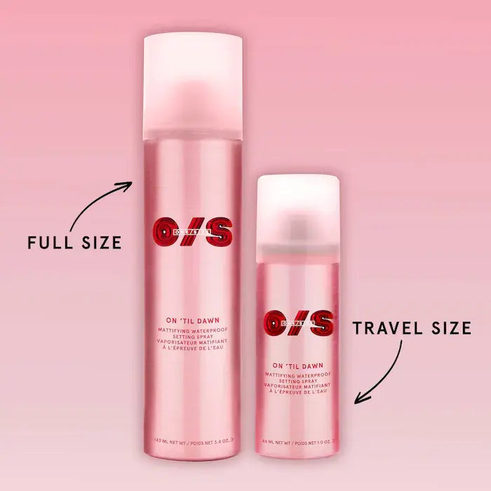 One Size On Till Dawn Mattifying Waterproof Setting Spray