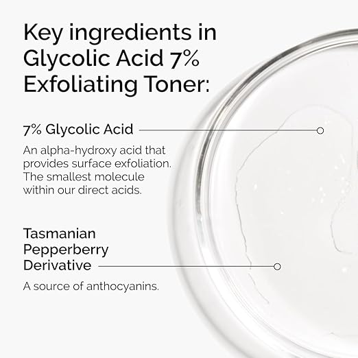 Glycolic Acid 7% Exfoliating Toner 240ml