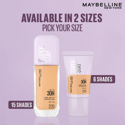 Maybelline - SuperStay Lumi Mate Foundation Tube 120 - 18ml