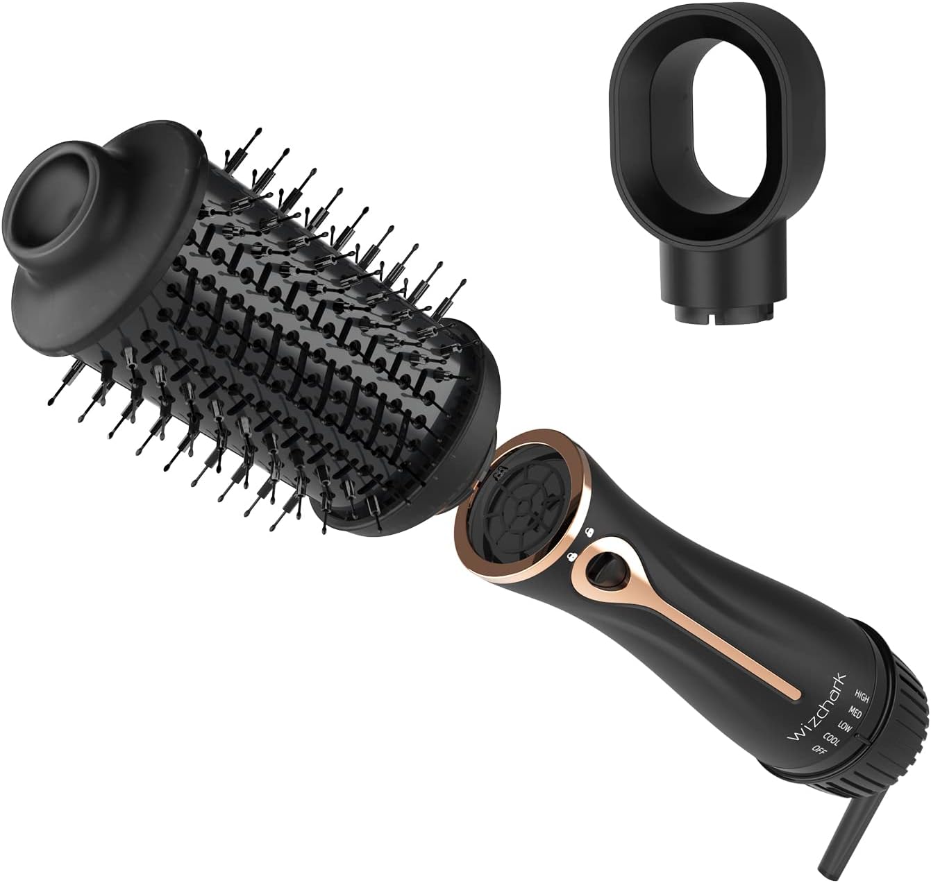 WIZCHARK Hot Air Styler – One Step Hair Dryer &amp; Volumizer