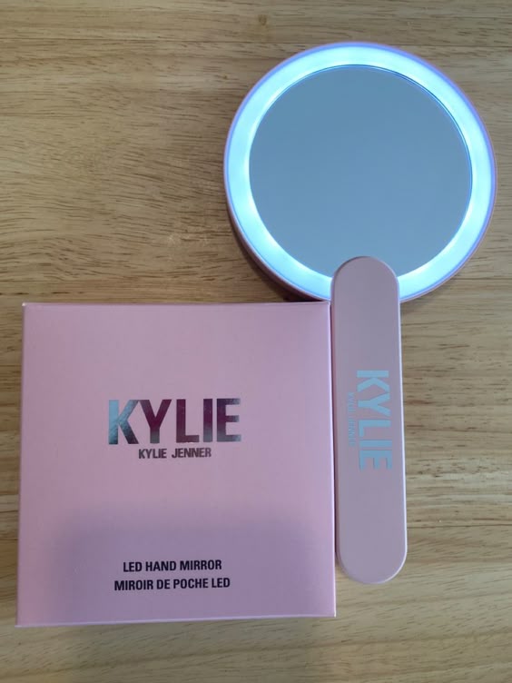 Kylie Led Bright Light Hand Mirror