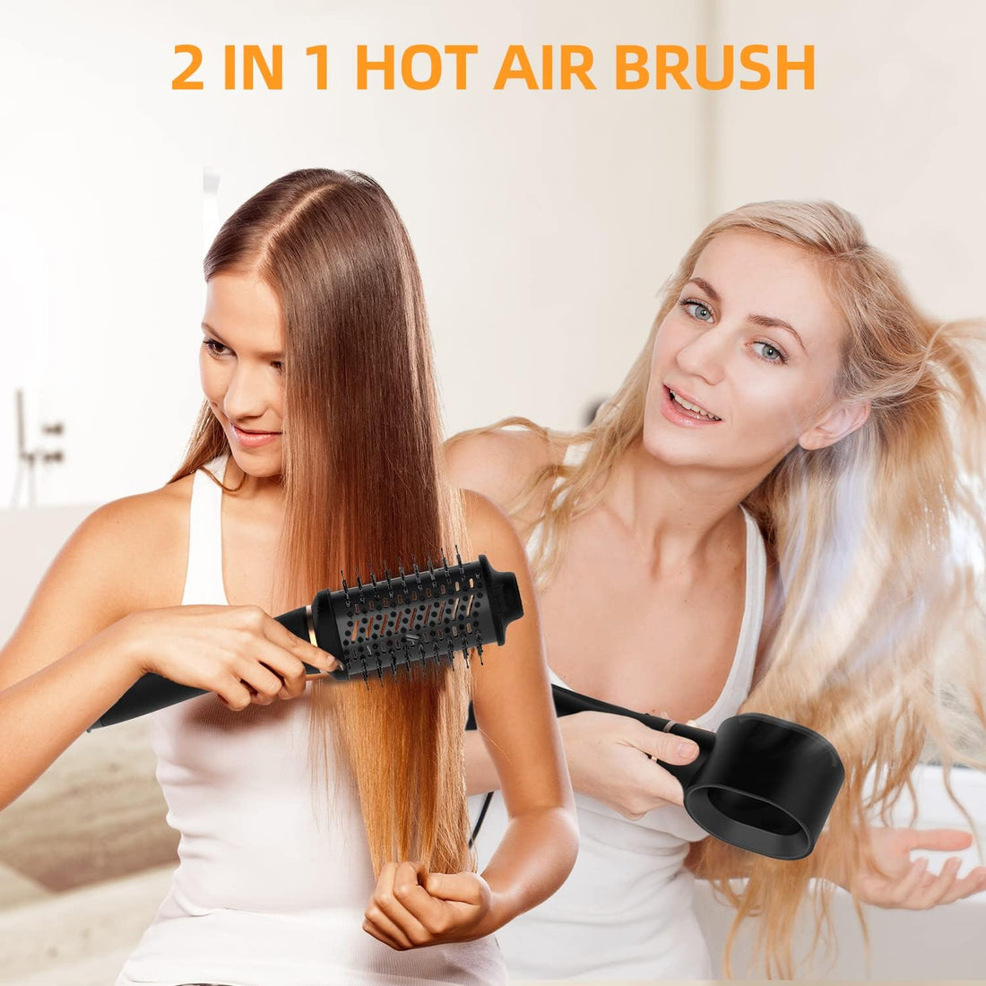WIZCHARK Hot Air Styler – One Step Hair Dryer &amp; Volumizer
