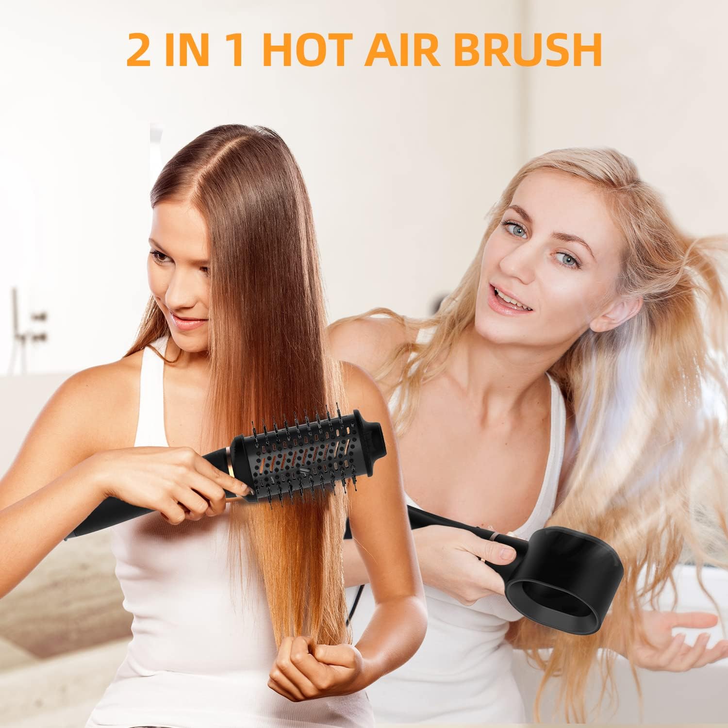 WIZCHARK Hot Air Styler – One Step Hair Dryer &amp; Volumizer