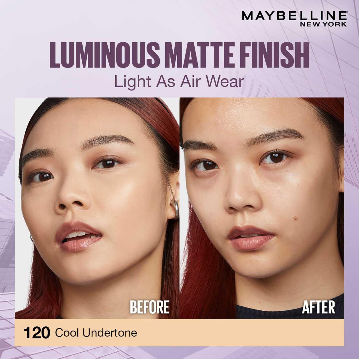 Maybelline - SuperStay Lumi Mate Foundation Tube 120 - 18ml