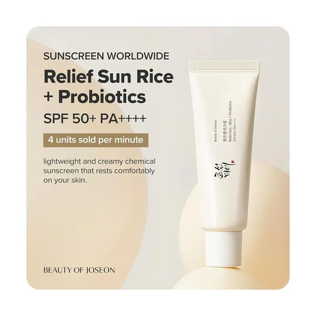 Beauty of Joseon - Relief Sun Rice + Probiotics SPF50+ PA++++ 50ml