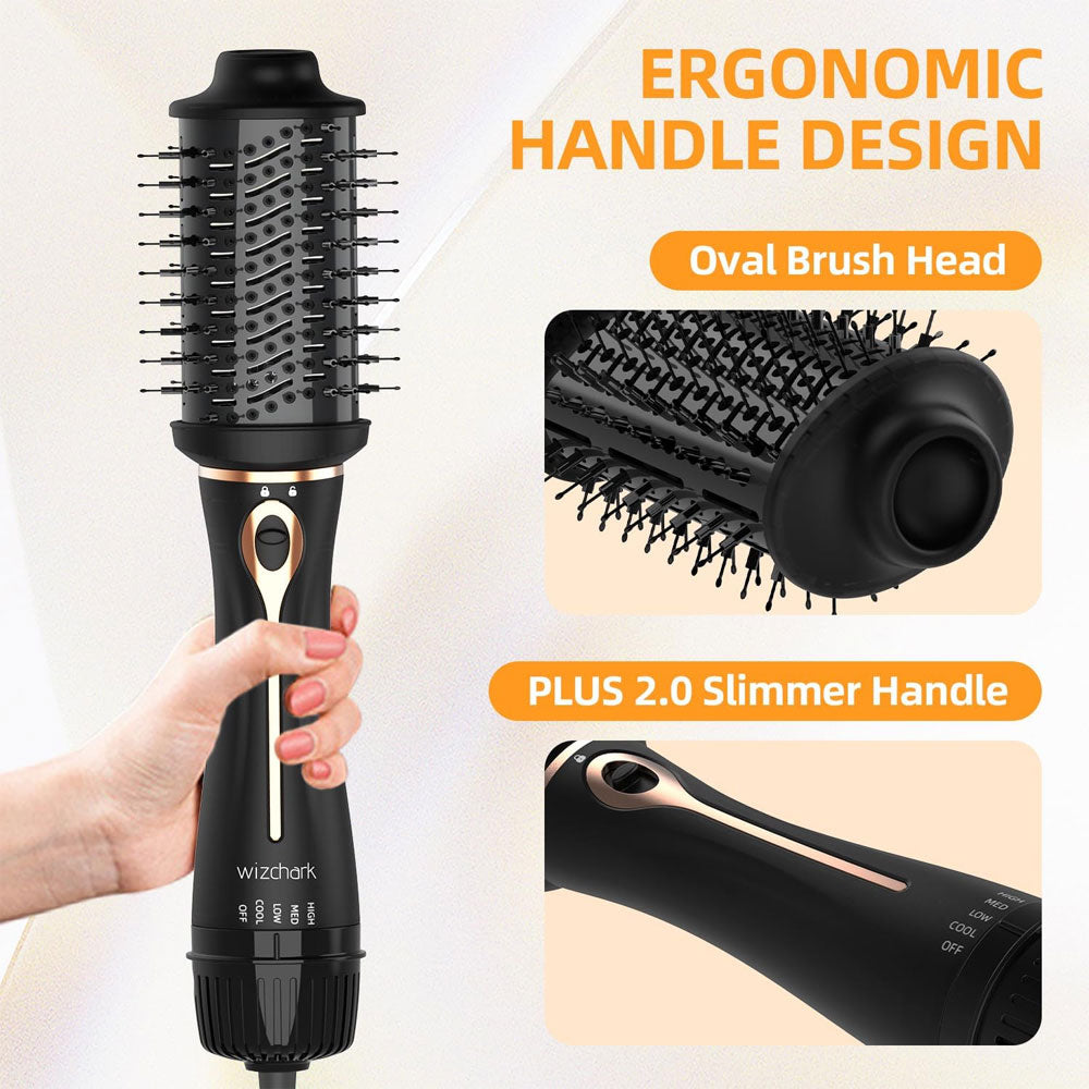 WIZCHARK Hot Air Styler – One Step Hair Dryer &amp; Volumizer