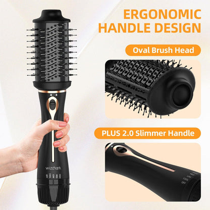 WIZCHARK Hot Air Styler – One Step Hair Dryer &amp; Volumizer