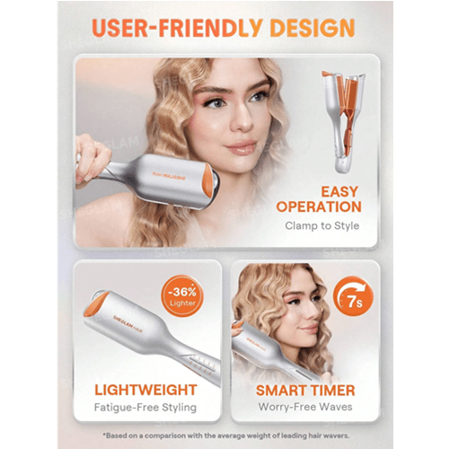 SHEGLAM Beach Babe Curling Iron - US 25mm Plug