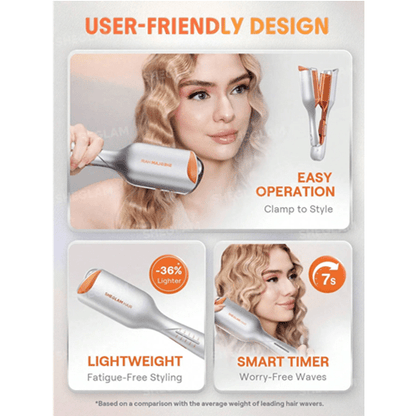 SHEGLAM Beach Babe Curling Iron - US 25mm Plug