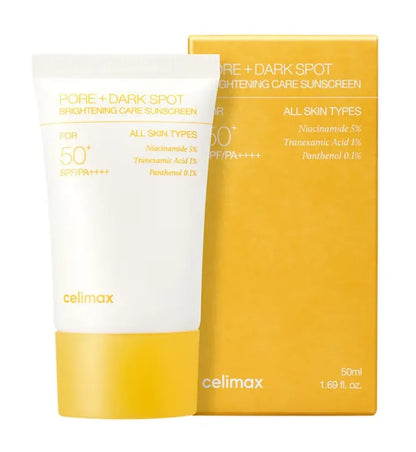 Celimax Pore + Dark Spot Brightening Care Sunscreen SPF 50+ PA++++