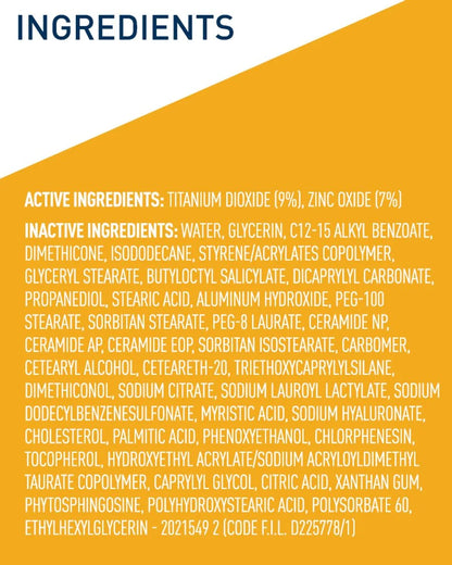 Hydrating Mineral Sunscreen SPF 50 Face Lotion