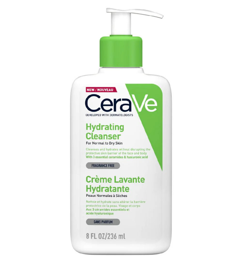 CeraVe Hydrating Cleanser Normal To Dry Skin 236ml