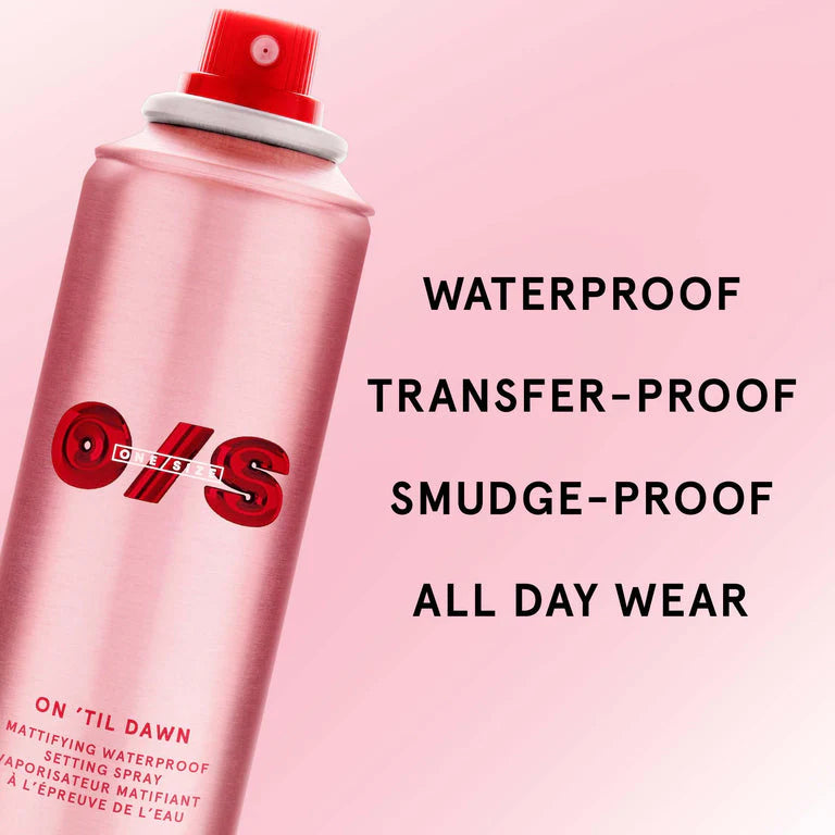 One Size On Till Dawn Mattifying Waterproof Setting Spray