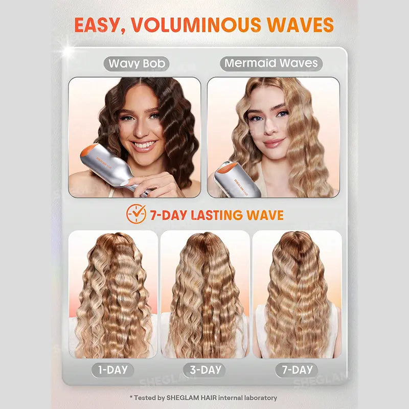 SHEGLAM Beach Babe Curling Iron - US 25mm Plug