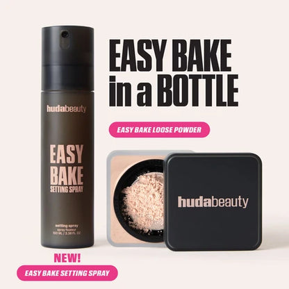 Huda Beauty Easy Bake Setting Spray with 16-Hour Wear - 100ml