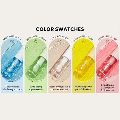 Sheglam Jelly Wow Hydrating Lip Oil -5PCS Set