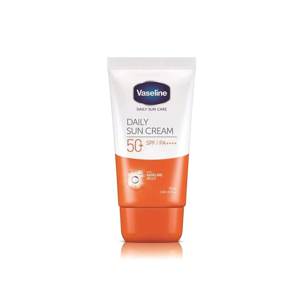Vaseline Daily Sun Care SPF 50+ Daily Sun Cream, With Vaseline Jelly, 50ml